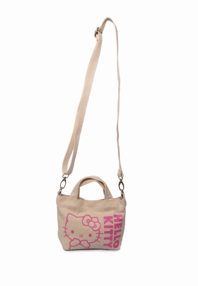 Hello Kitty Micro Sling Bag Ecru