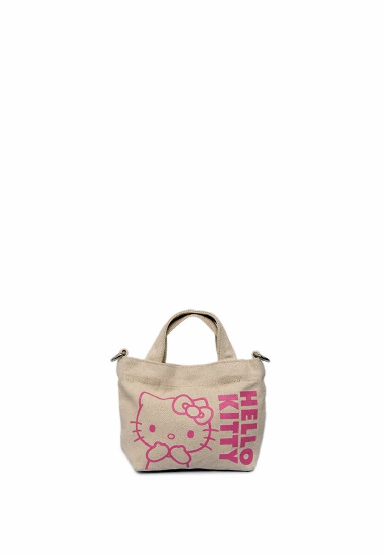 Hello Kitty Micro Sling Bag Ecru