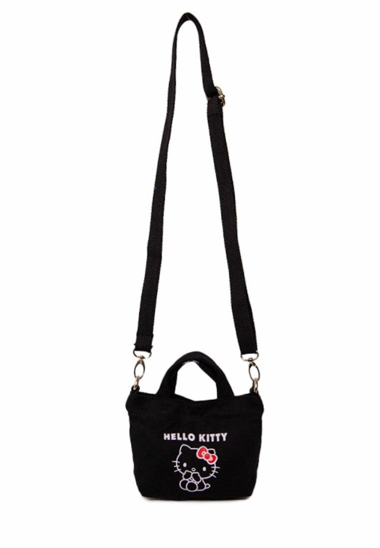 Hello Kitty Micro Sling Bag Black