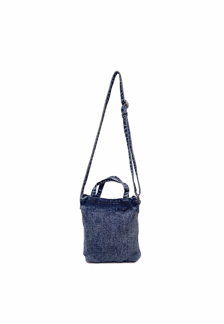 Hello Kitty Micro Sling Bag Med Blue