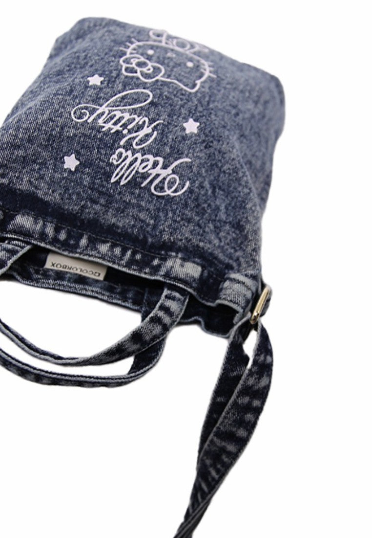 Hello Kitty Micro Sling Bag Med Blue