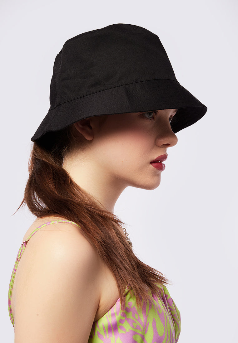 Black Bucket Hat