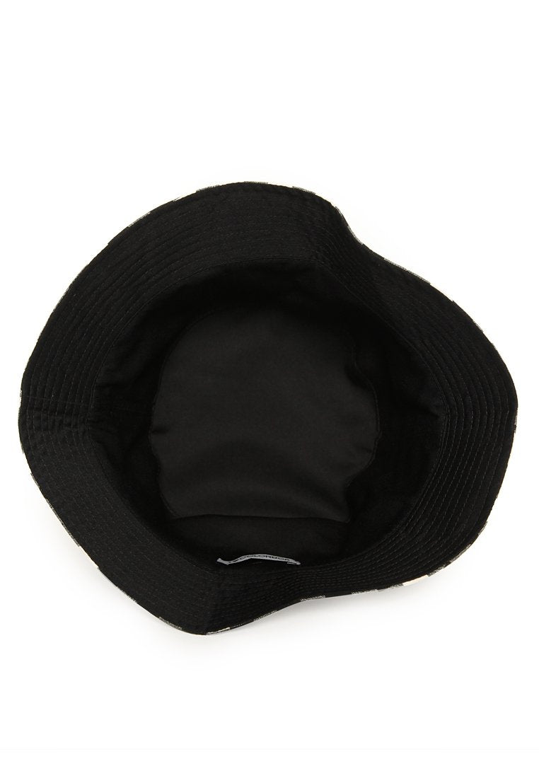 Black Gingham Bucket Hat