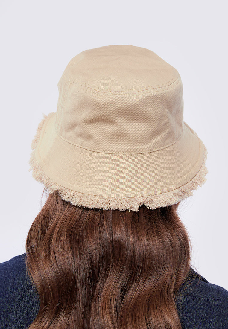Unfinished Khaki Bucket Hat