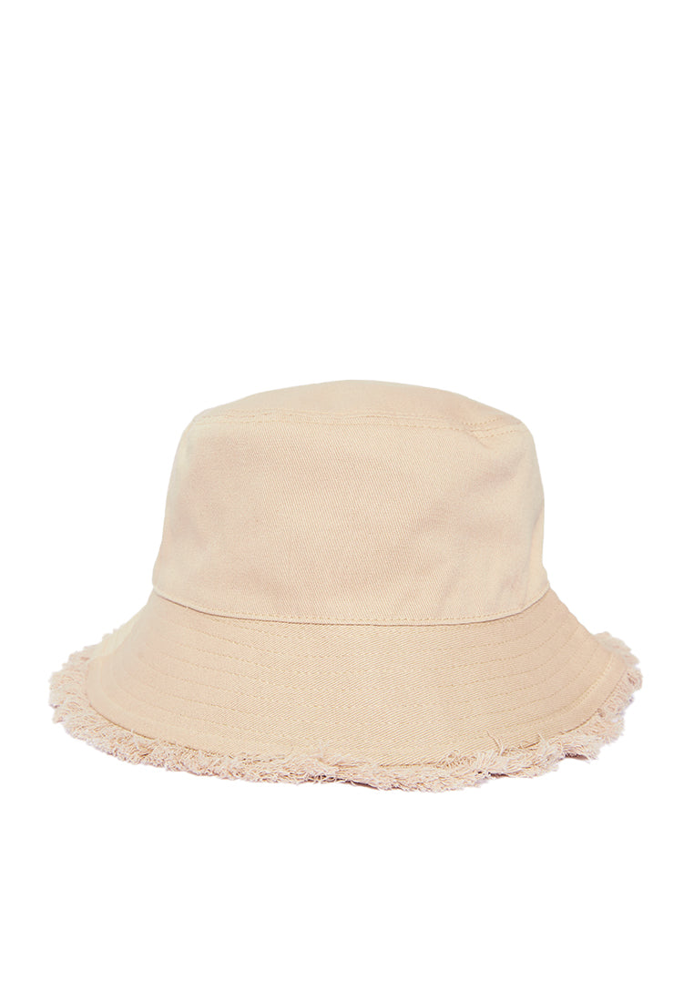 Unfinished Khaki Bucket Hat
