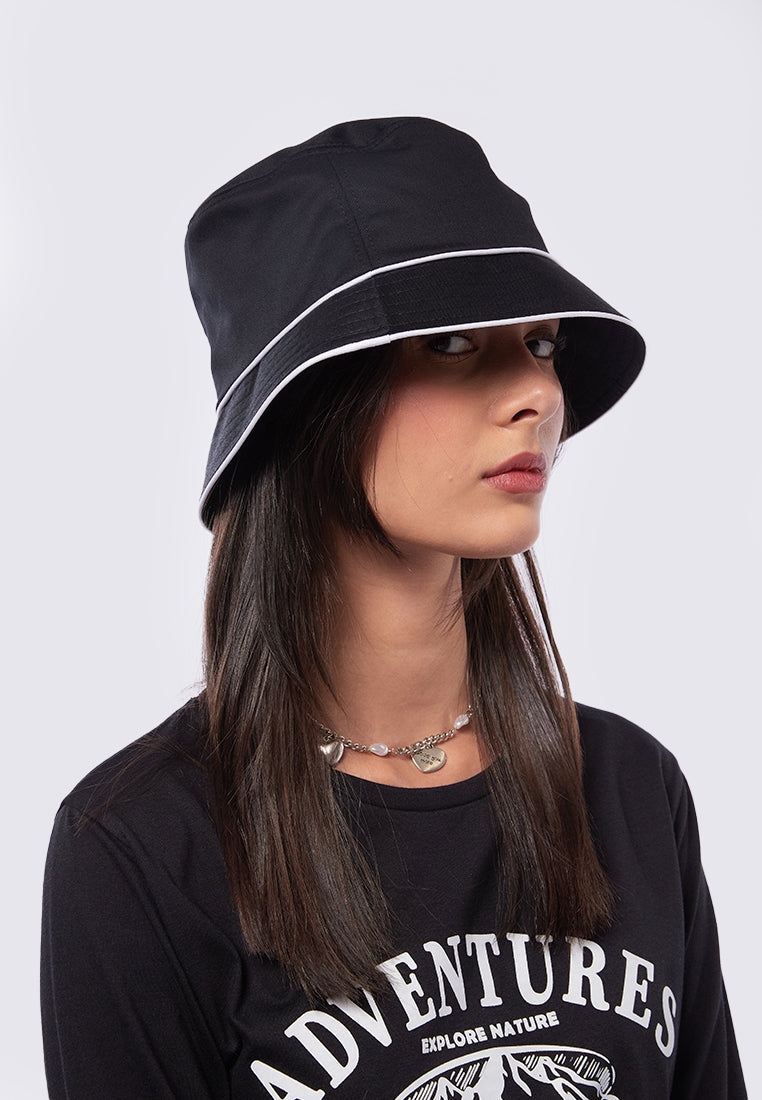 Black Bucket Hat
