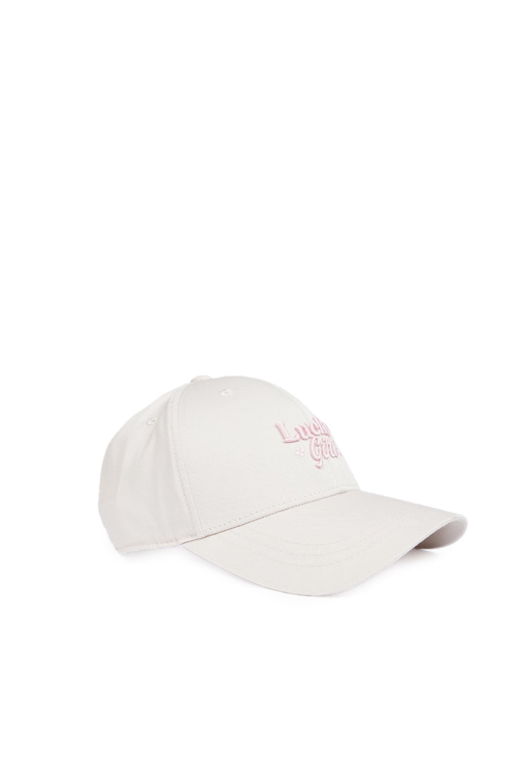 Lucky Girl Cap Grey