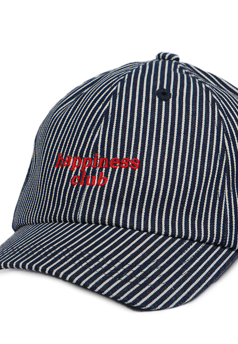 Navy Cap Embrodery