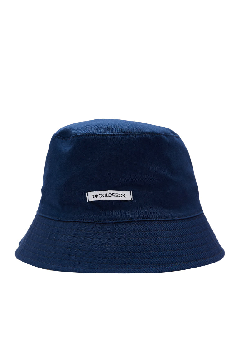 Navy Gingham Bucket Hat