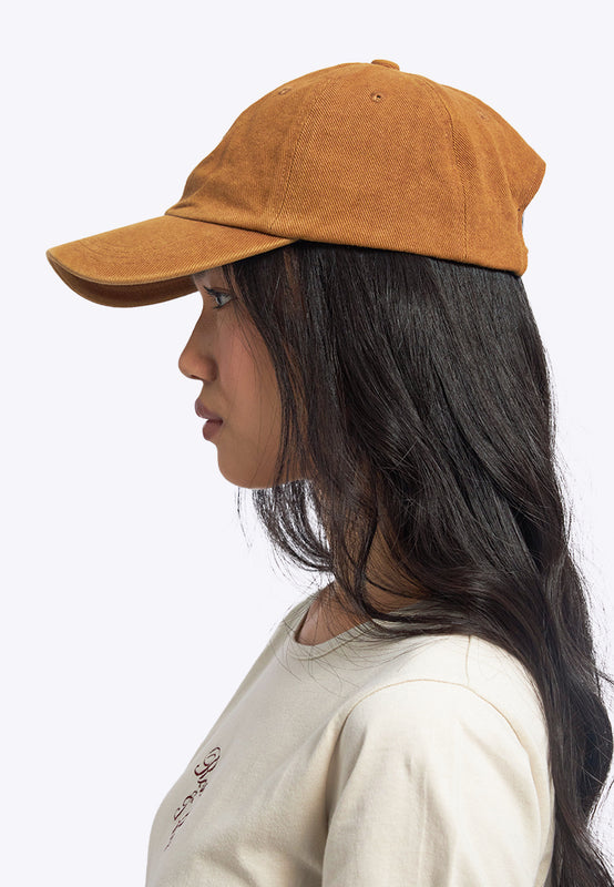 Low Profile Woven Cap Camel