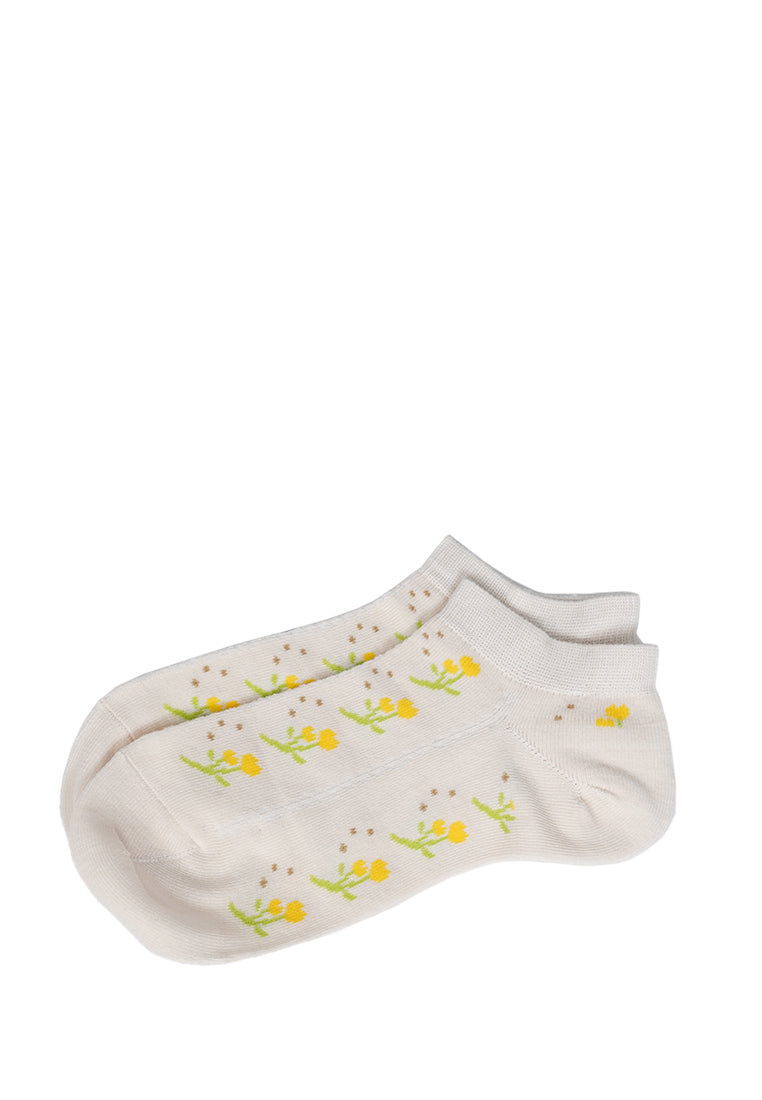 Low Cut Socks Cream