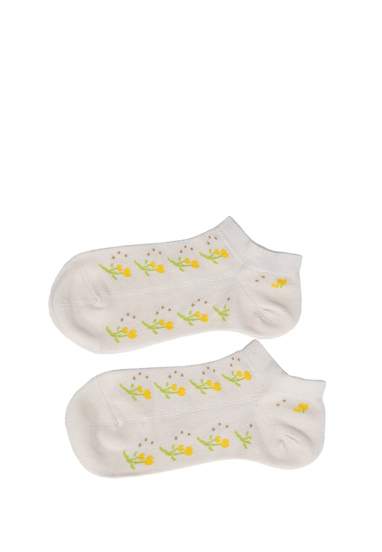 Low Cut Socks Cream