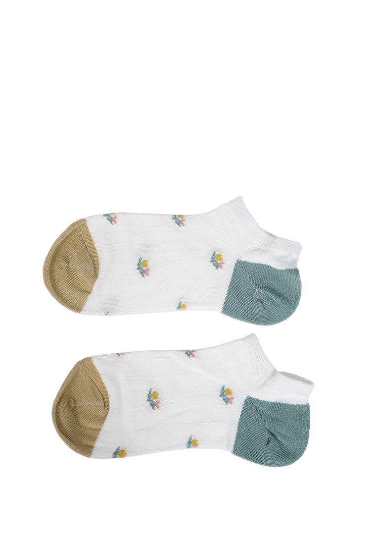 Low Cut Socks White
