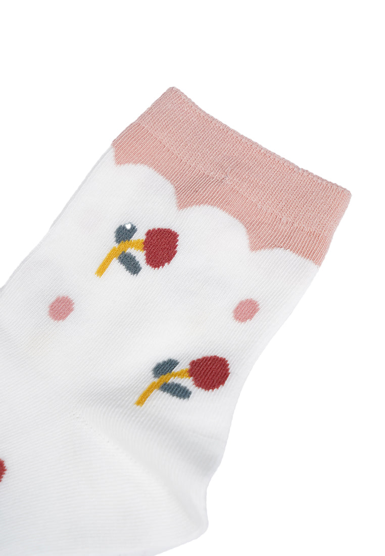 Quarter Ankle Socks Pink