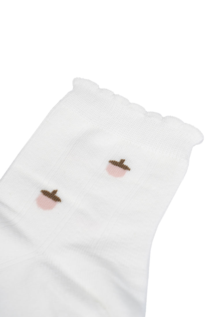 Quarter Ankle Socks White