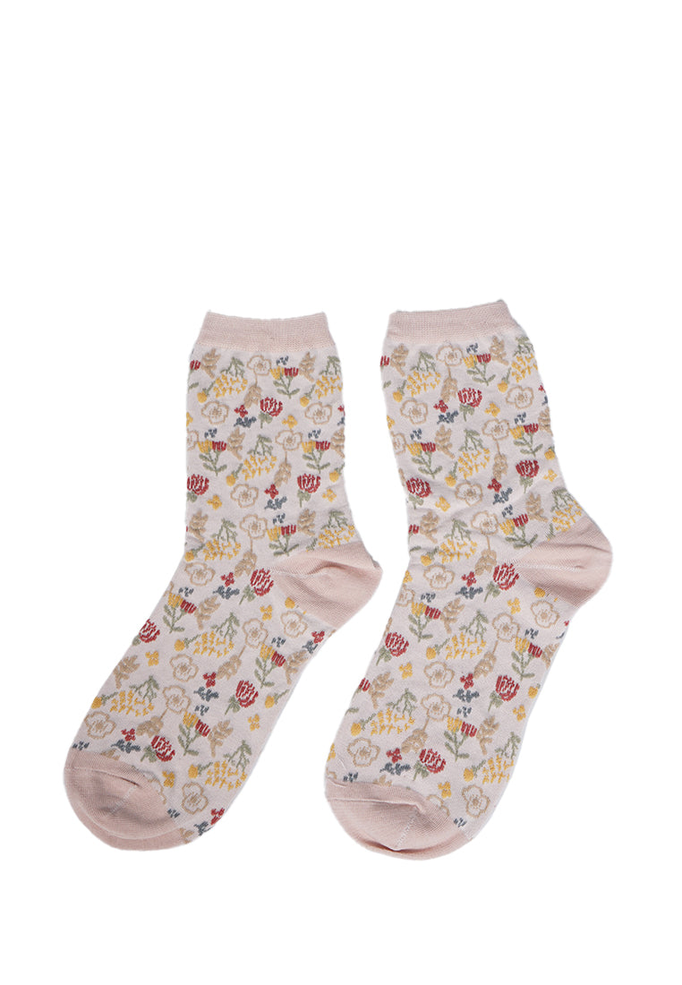 Quarter Ankle Socks Dusty Pink