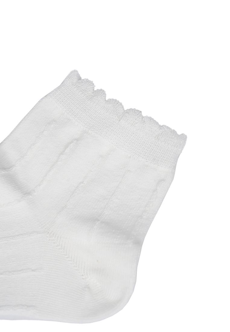 Quarter Ankle Socks White