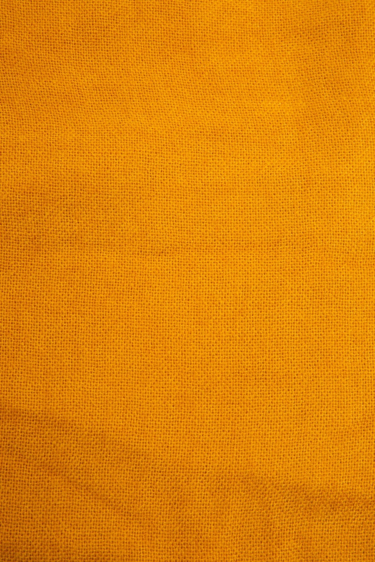Woven Scarf - Bright Yellow