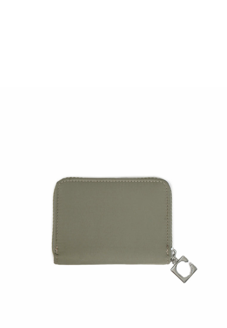 Zip-Up Purse Wallet Sage