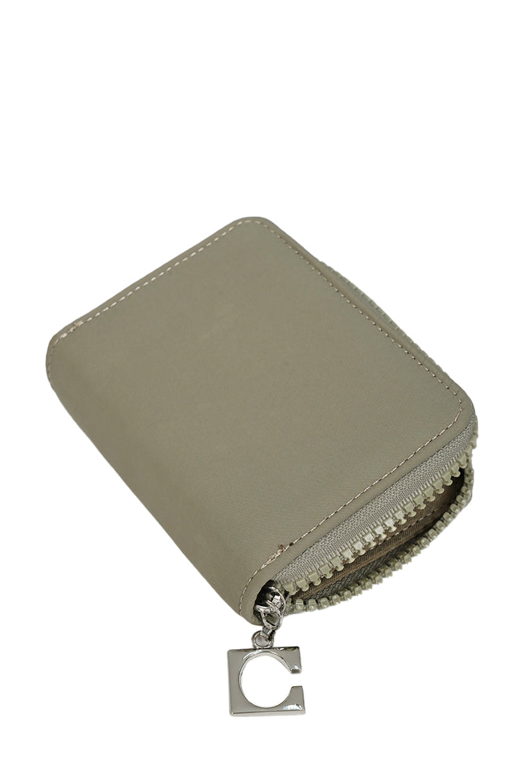 Zip-Up Purse Wallet Sage