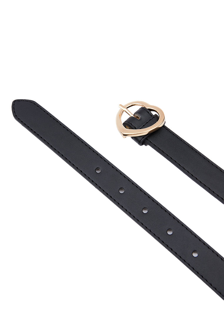 Black Leather Belt