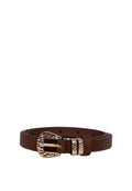 Brown Metal Buckle Belt