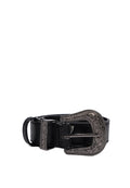 Black Metal Buckle Belt