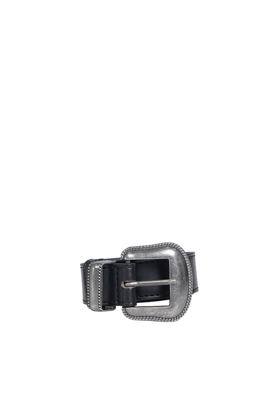Black Buckle Belt