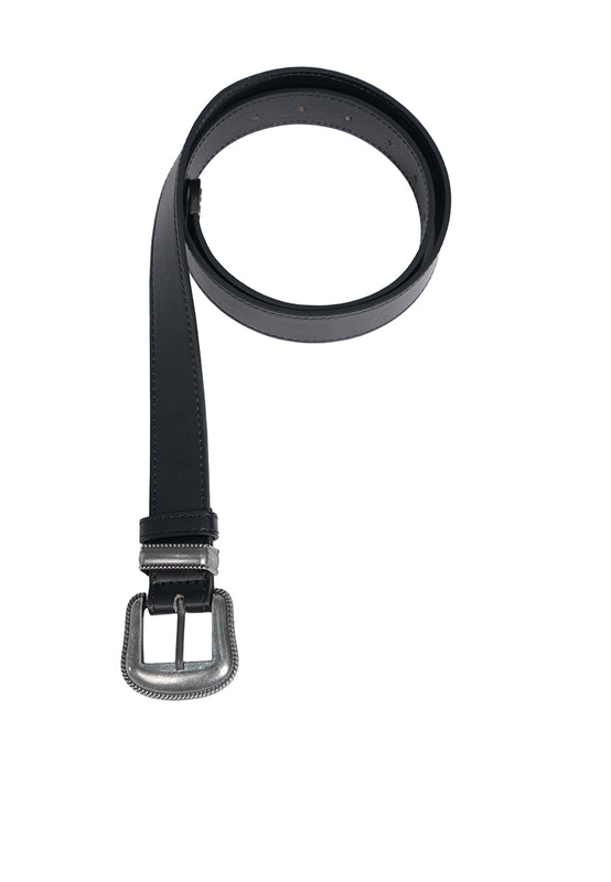 Black Buckle Belt