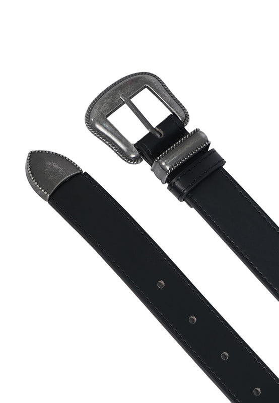 Black Buckle Belt