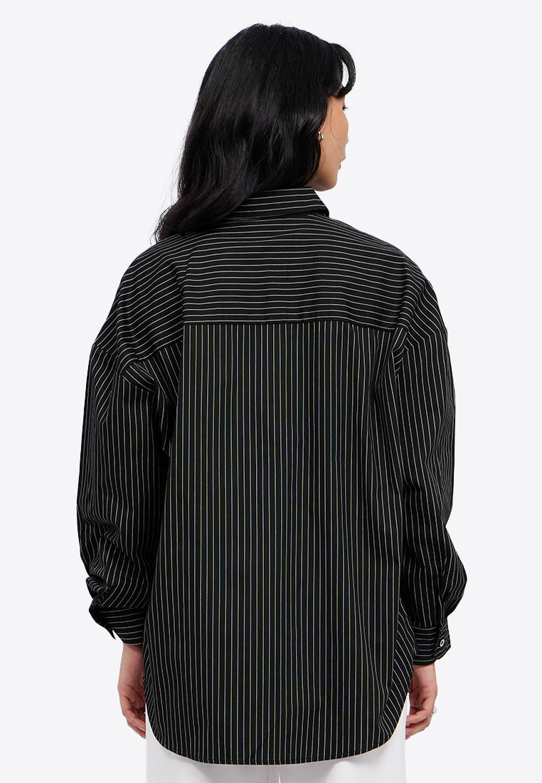 Pinstripes Long Sleeve Shirt