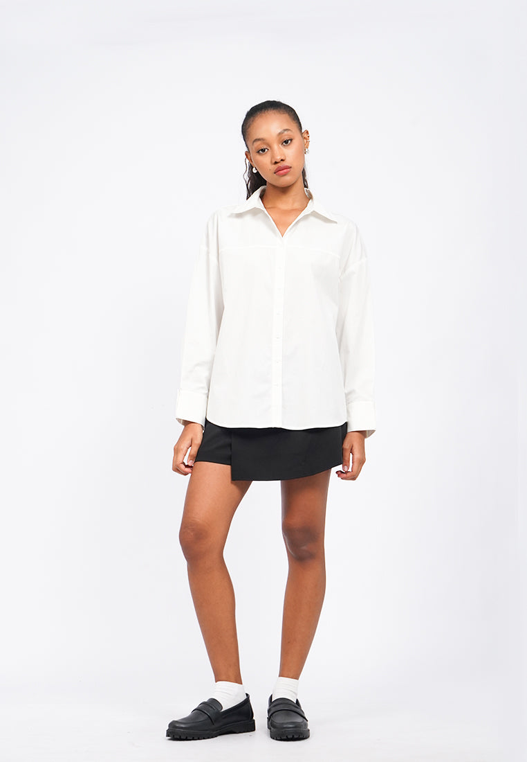 Oversized Long Sleeve Shirt