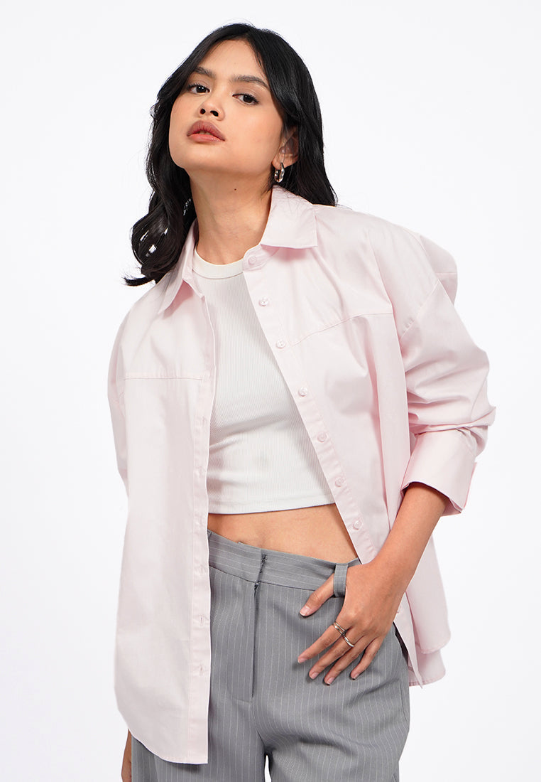 Oversized Long Sleeve Shirt