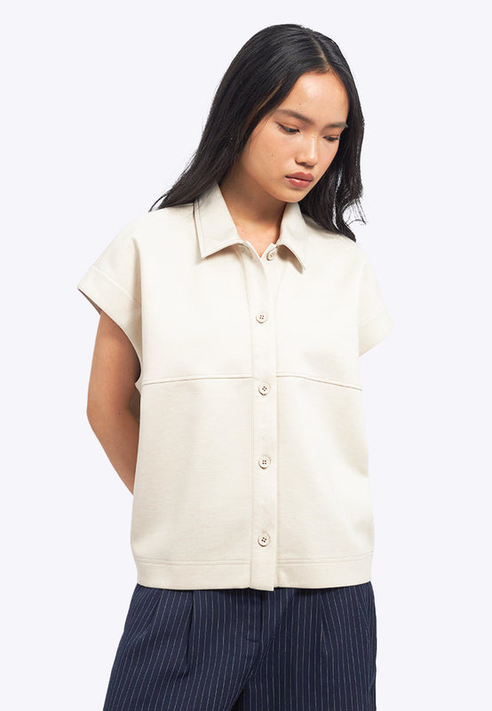 Oversized Batwing Blouse
