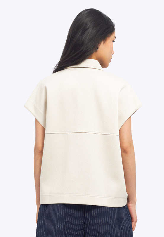 Oversized Batwing Blouse