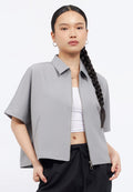 Zip Up Short Sleeve Shirt