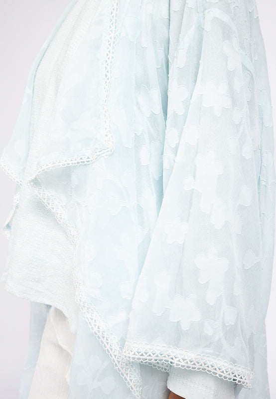 Flower Embroidery Organza Outer