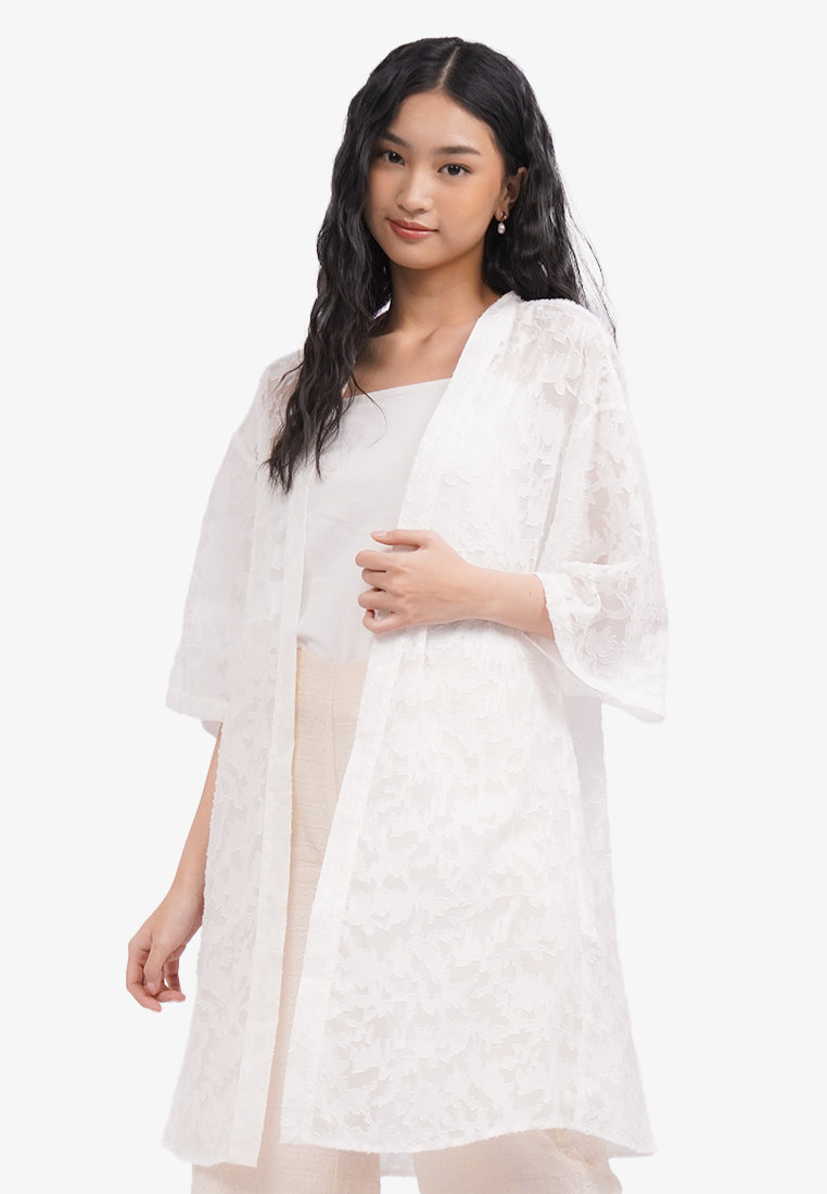 Embroidered Long Outer