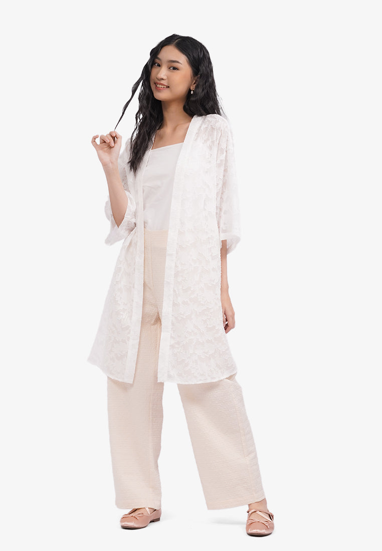 Embroidered Long Outer