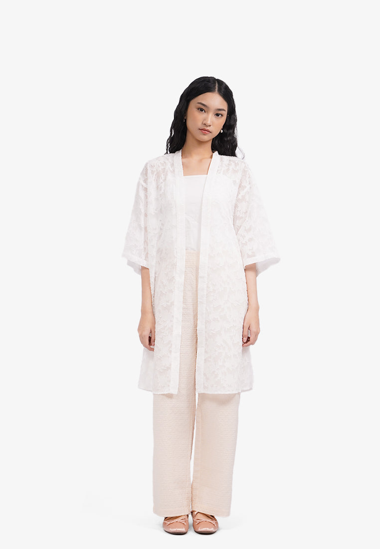 Embroidered Long Outer