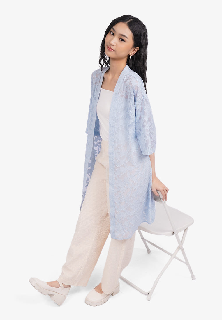 Embroidered Long Outer