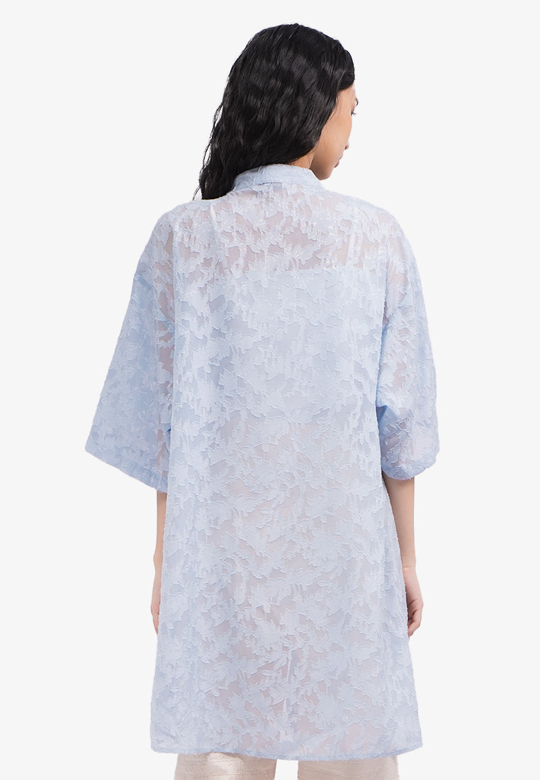 Embroidered Long Outer