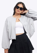 Oversized Round Neck Jacket