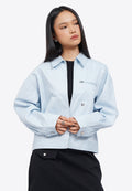 Oversized Pinstripe Jacket