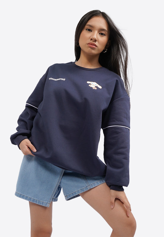 Cinnamoroll Oversized Long Sleeve Sweater