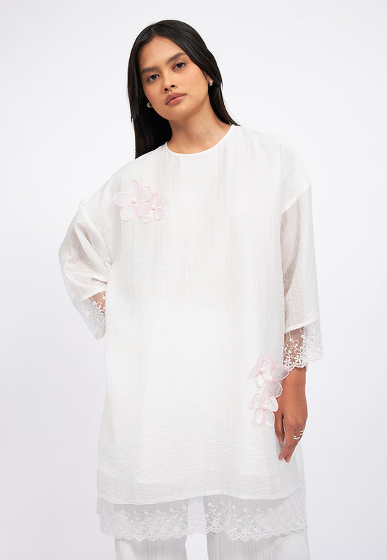 Embroidered Loose Kaftan
