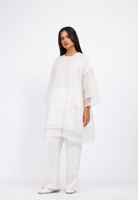 Embroidered Loose Kaftan