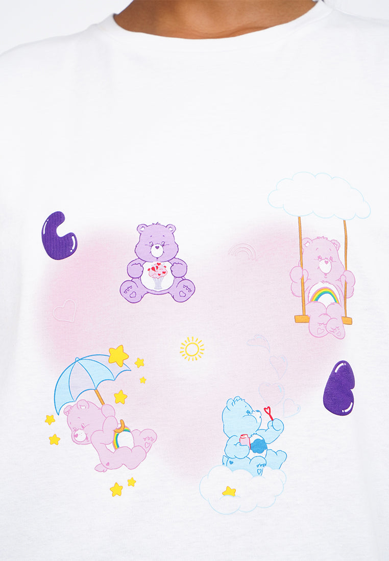 Care Bears Oversized Graphic T-Shirt