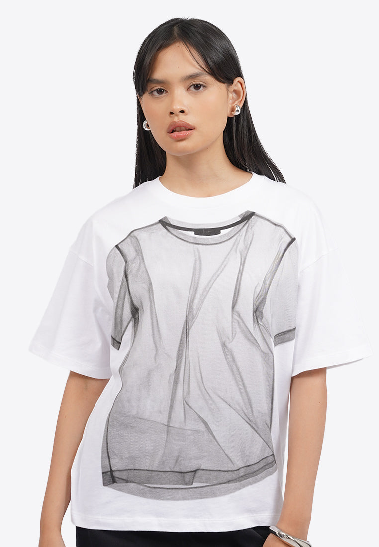Oversized Short Sleeve Graphic T-Shirt