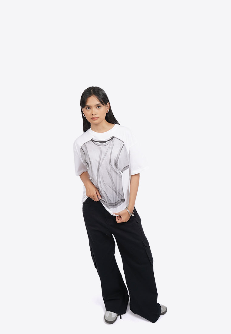 Oversized Short Sleeve Graphic T-Shirt